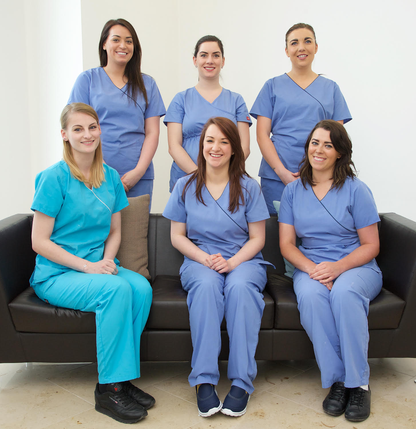 Dental Specialist Team in blue scrubs